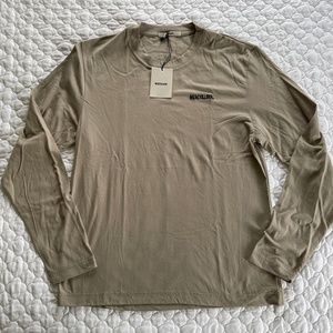 NWT! Mercy & Loyal Long Sleeve‎ Crew Tee Men's Small USA Made